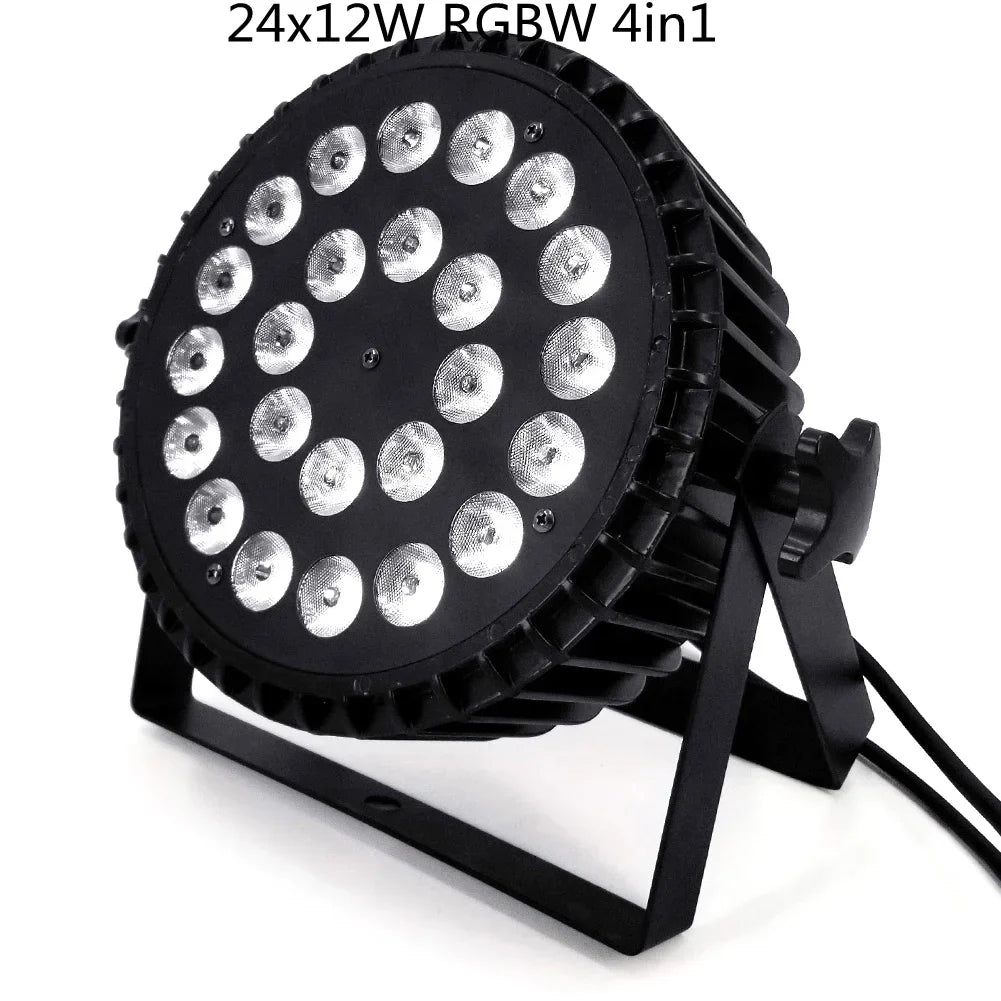 DecorBites™ 24x18w RGBWA UV 6in1 LED Par Licht für Bühnenparty DJ DMX Wash Beleuchtung