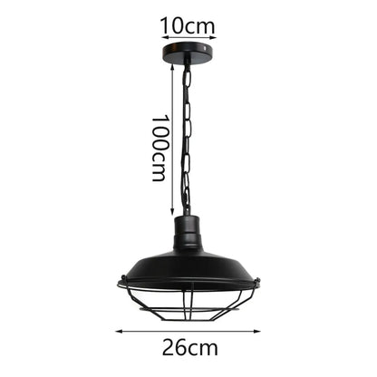 DecorBites™ Iron Dome Industrial Pendant Light for Cafe Bar Home Decor