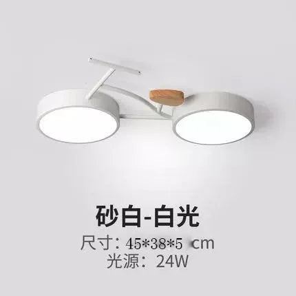 Decorbites™ Kinder-LED-Deckenleuchte mit 3 Farbtemperaturen, nordisches Design für das Kinderzimmer