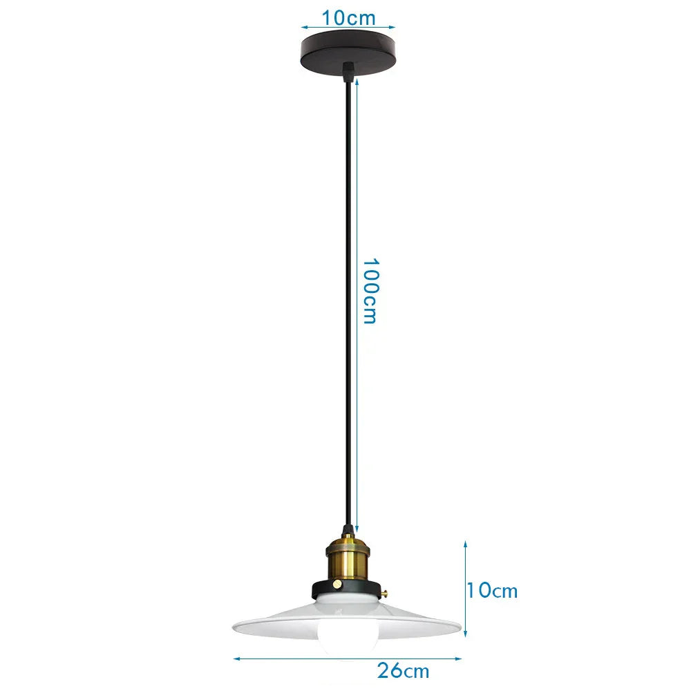 Decorbites™ Industrielle Hängelampe - Vintage Retro Kronleuchter LED Deckenleuchte