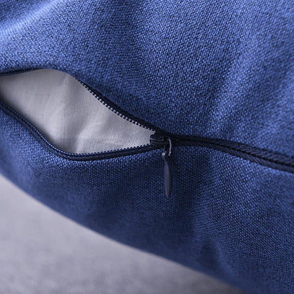 DecorBites™ Boho Style Tassel Pillow Cover Set for Sofa Bed, Beige Grey Blue Yellow