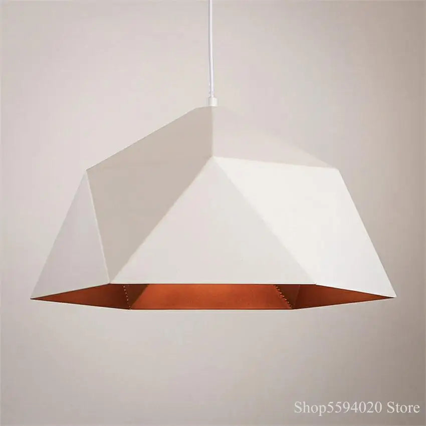 DecorBites™ Industrial Loft Pendant Light | Modern Iron Hanging Lamp for Kitchen | E27 Fixture