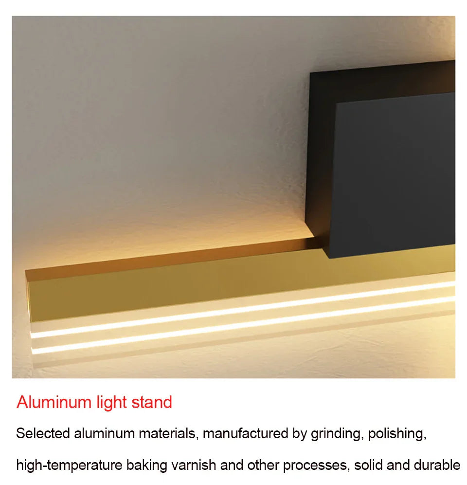 Decorbites™ Luz de Pared de Aluminio LED para Dormitorio Sala de Estar Decoración del Hogar