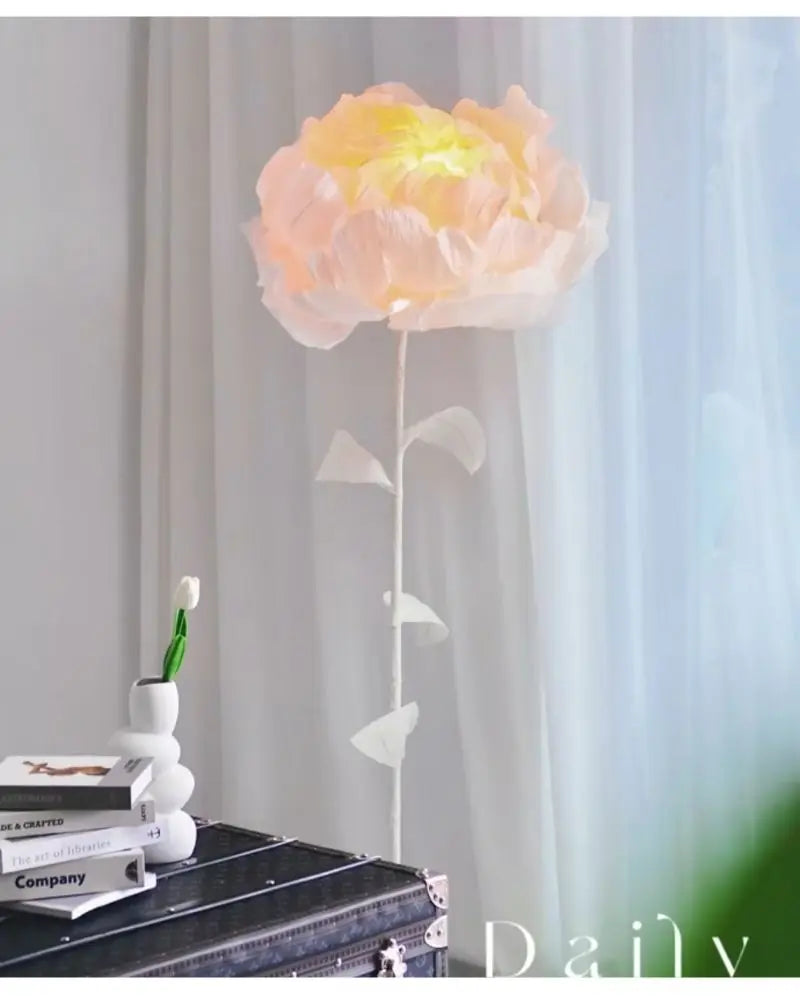 Handmade Flowering Floor Lamp Decor