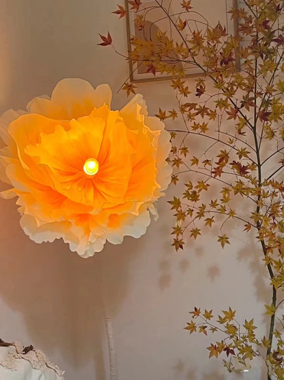 Handmade Flowering Floor Lamp Decor