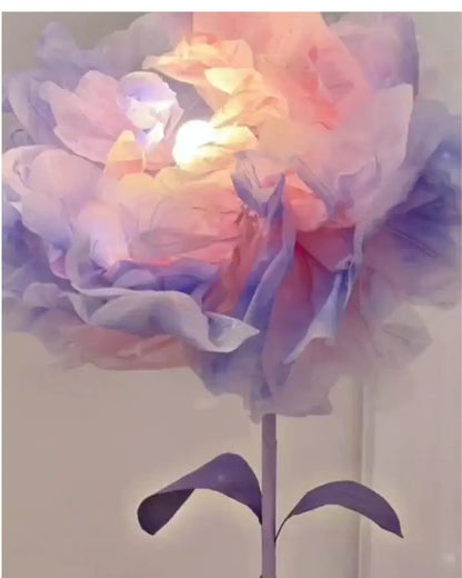 Handmade Flowering Floor Lamp Decor