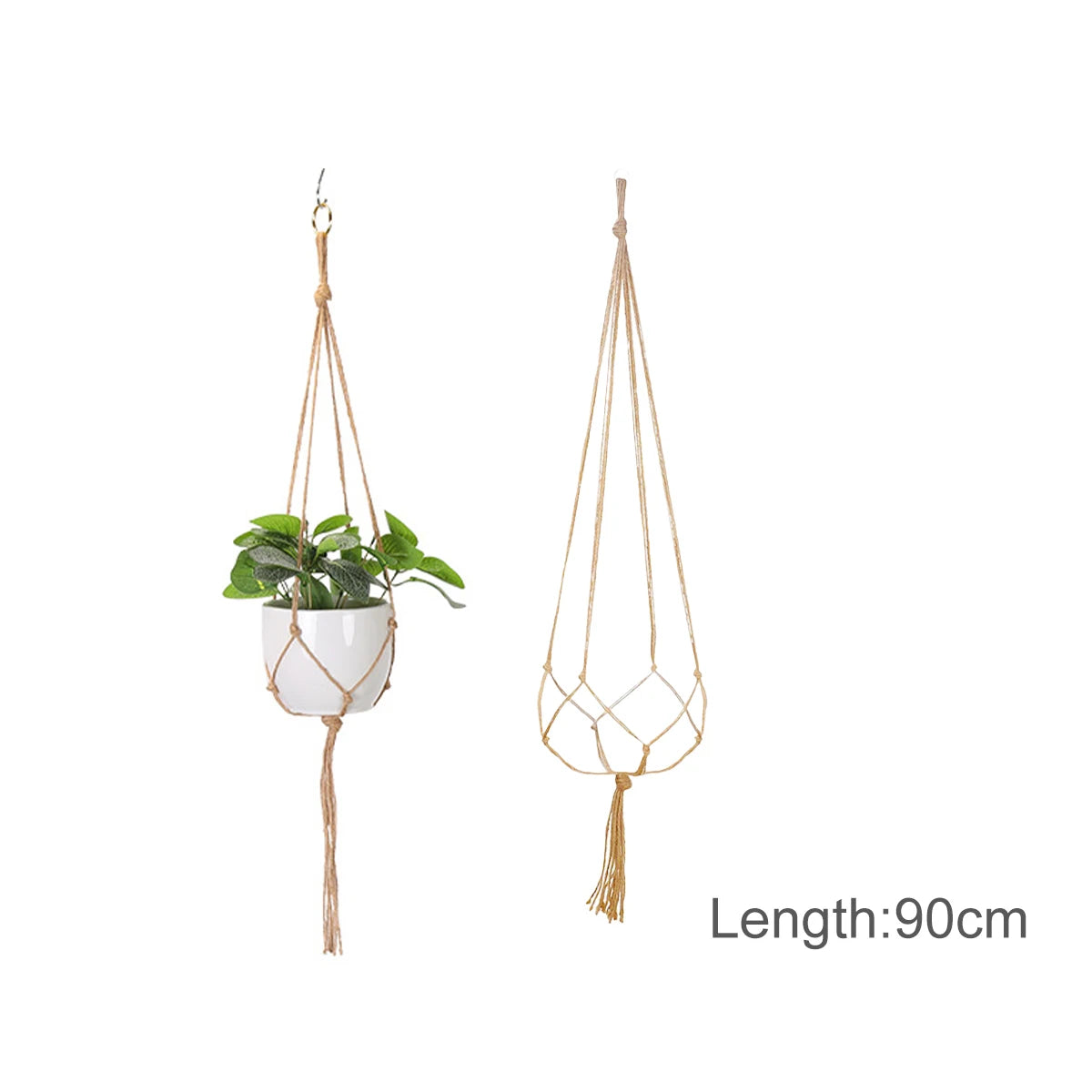 Handmade Jute Macrame Plant Hanger