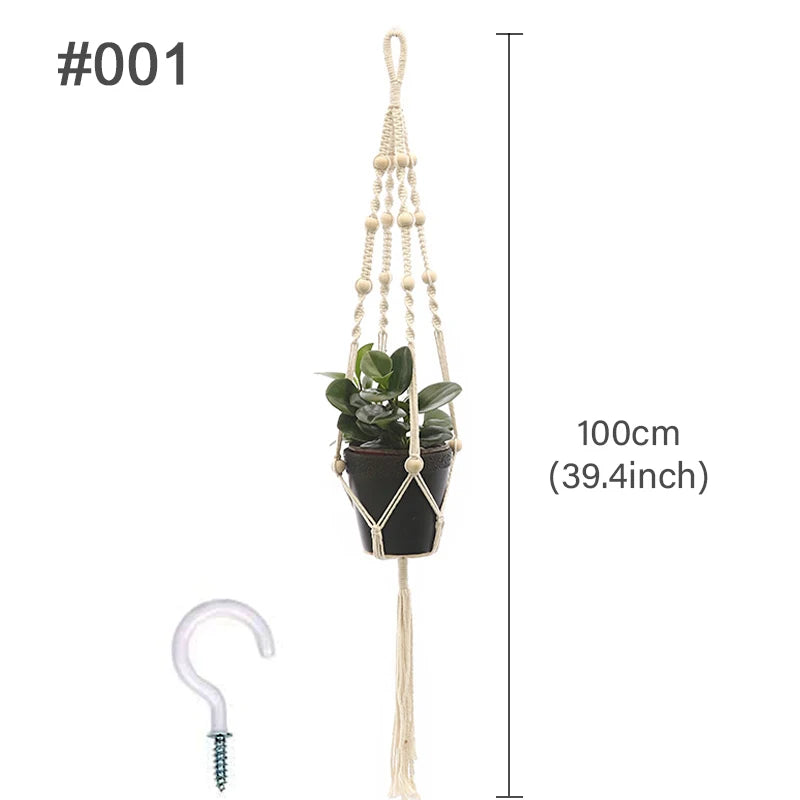 Handmade Jute Macrame Plant Hanger