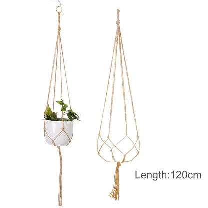 Handmade Jute Macrame Plant Hanger