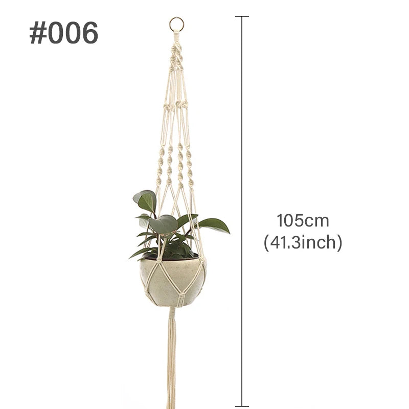 Handmade Jute Macrame Plant Hanger