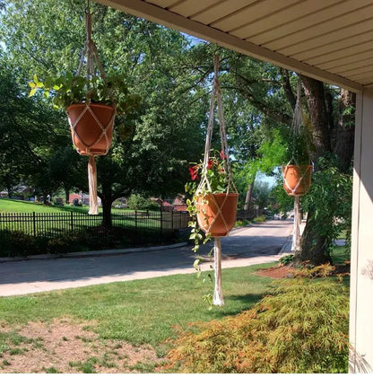 Handmade Jute Macrame Plant Hanger