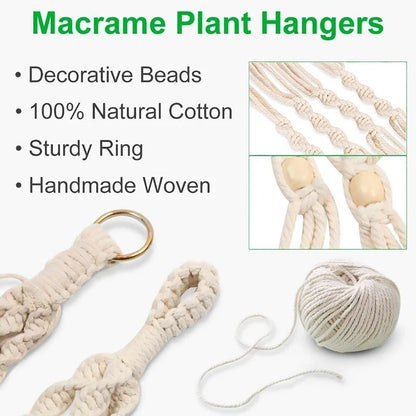 Handmade Jute Macrame Plant Hanger