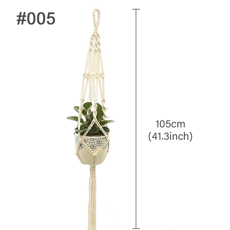 Handmade Jute Macrame Plant Hanger