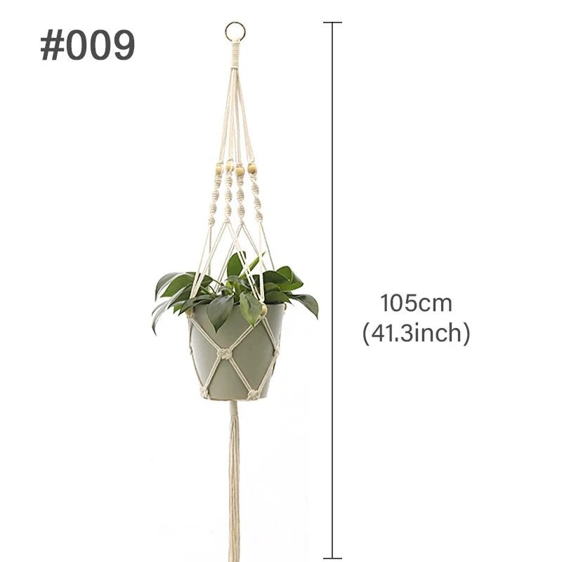 Handmade Jute Macrame Plant Hanger