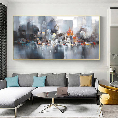 Handmade Large Abstract Oil Painting