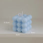 Handmade Soy Bubble Cube Candle