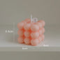 Handmade Soy Bubble Cube Candle