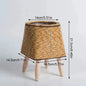 Handmade Vintage Bamboo Rattan Planter