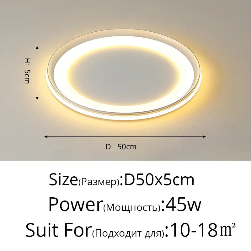 DecorBites™ LED Chandelier: Modern Indoor Lighting Fixture for Bedroom, Living Room, Kitchen & Showroom