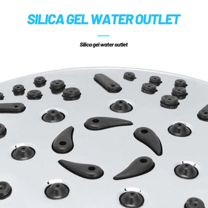 DecorBites™ 9-Function Big Panel Handheld Shower Head - High Pressure Water Saving Massage