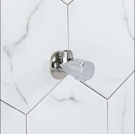 DecorBites™ Brass Triangle Valve Gold Corner Bathroom Tap Water Control 1/2*1/2 Angle valves
