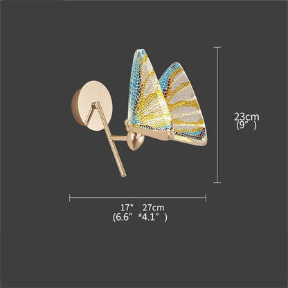 DecorBites™ Butterfly Wall Lights: Nordic LED Sconces Modern Lamps Fixtures for Home Decor