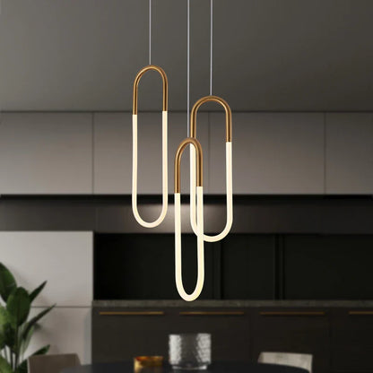 DecorBites™ Gold Pendant Lights Energy Saving for Living Room Hanglamp