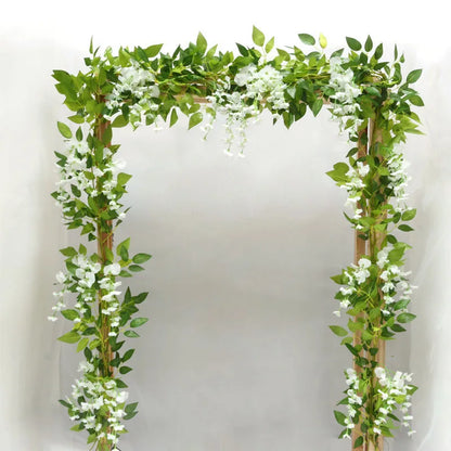 DecorBites™ Artificial Flowers Christmas Wedding Home Garden Rose Arch Decorations
