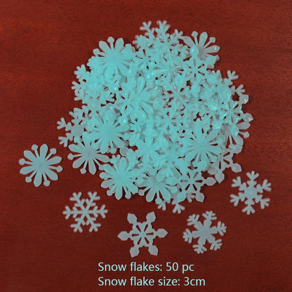 Pegatinas de pared de estrellas 3D que brillan en la oscuridad de DecorBites™ – Decoración luminosa fluorescente para el hogar