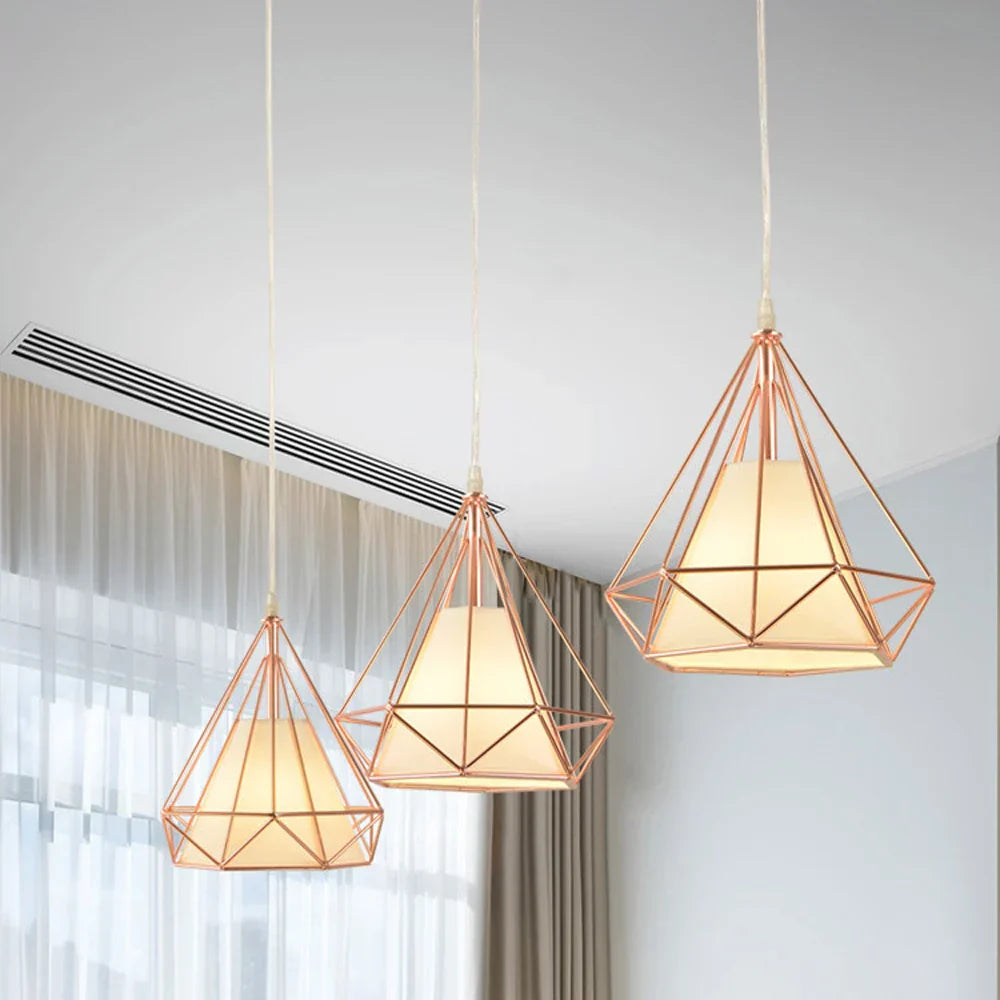 DecorBites™ Industrial Pendant Lights E27 LED Hanging Lamp Modern Loft Lighting for Home