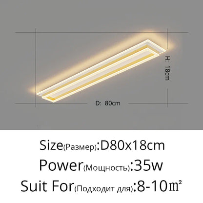 DecorBites™ Dimmable LED Chandelier for Bedroom Living Room Kitchen Indoor Lighting