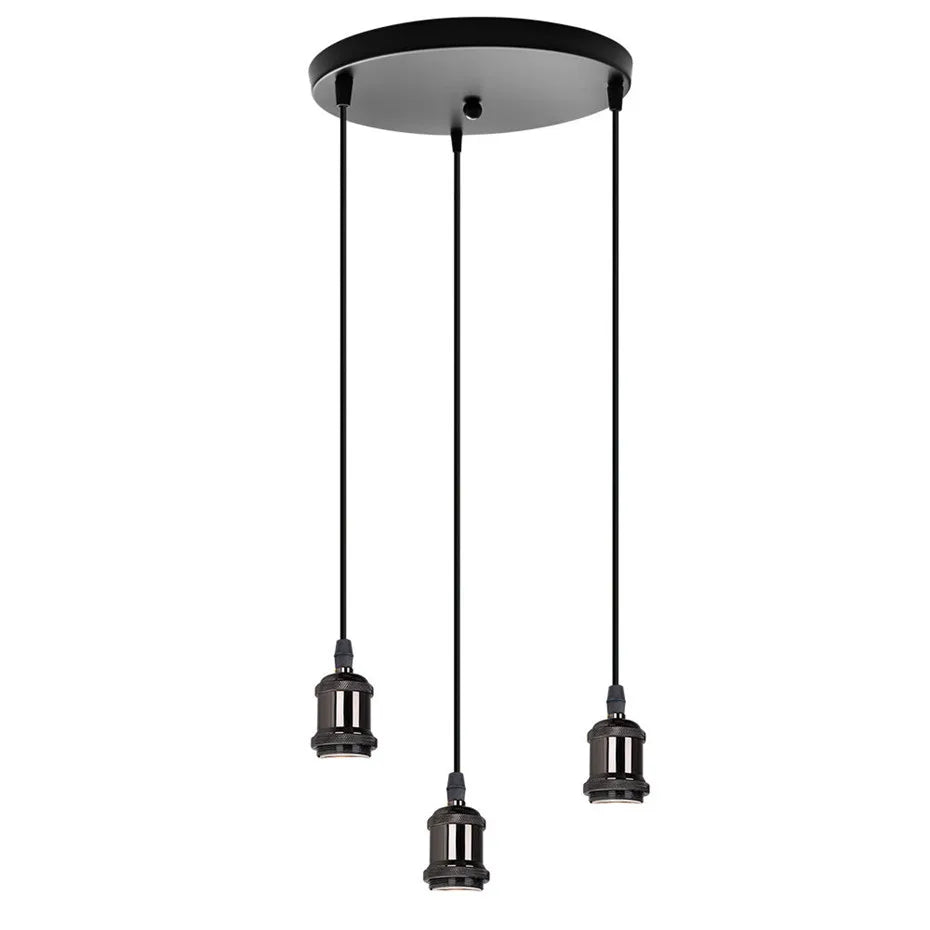 DecorBites™ Industrial Loft LED Bar Pendant Light with E27 Socket for Kitchen Dining Room
