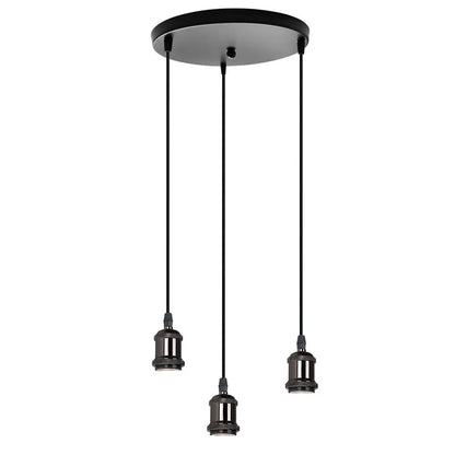 DecorBites™ Industrial Loft LED Bar Pendant Light with E27 Socket for Kitchen Dining Room
