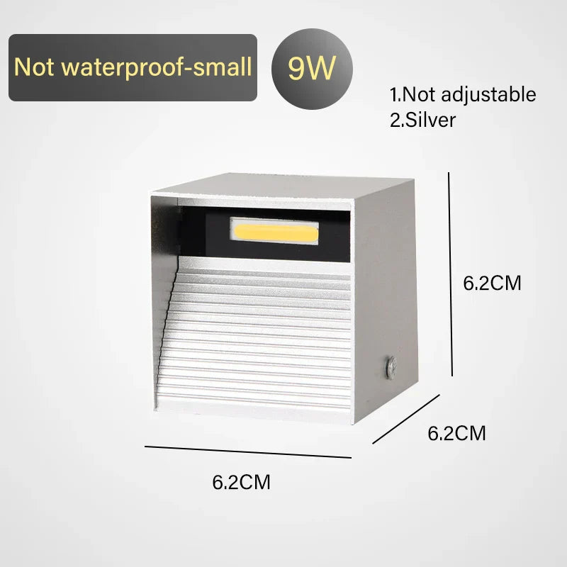 DecorBites™ LED Motion Sensor Wall Lamp IP65 Waterproof 9W 12W 20W Indoor Outdoor Sconce