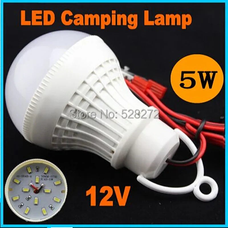 Bombillas LED DecorBites™ para camping, 3W-12W SMD5730, lámpara colgante portátil para exteriores