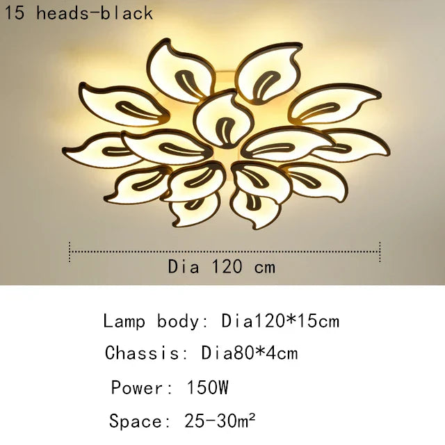 DecorBites™ Elegant LED Ceiling Light for Living Room, Bedroom, Dining - Modern & Light Luxury