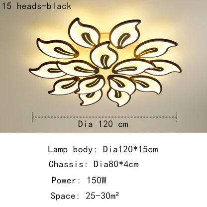 DecorBites™ Elegant LED Ceiling Light for Living Room, Bedroom, Dining - Modern & Light Luxury