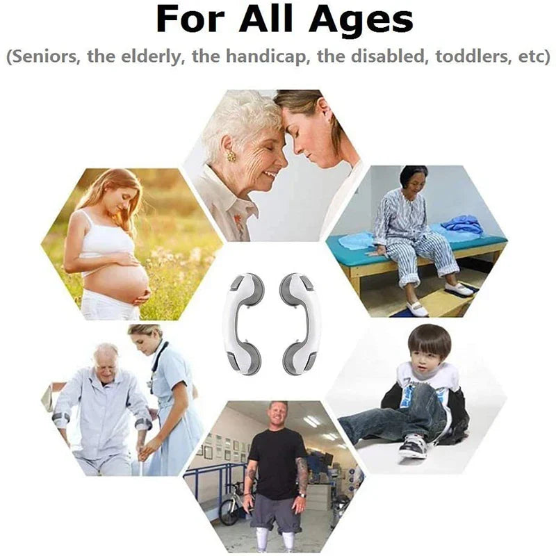 مقبض أمان الحمام DecorBites™: دعامة مرحاض مضادة للانزلاق - 1/2 قطعة