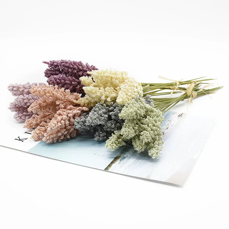 Flores Artificiales de Lavanda Decorbites™ para Decoración del Hogar, Bodas, Navidad, Jarrones DIY