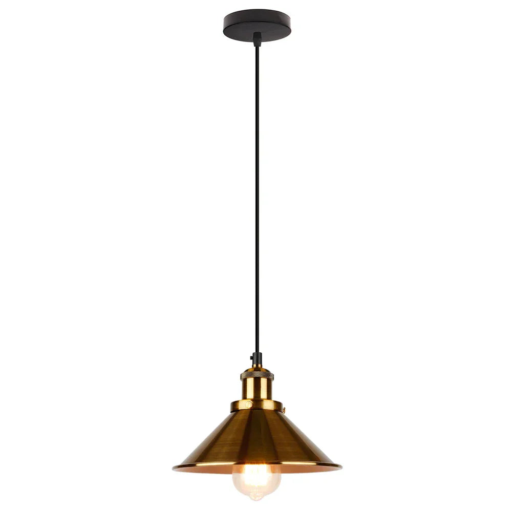 DecorBites™ Industrial Pendant Lights: Modern Retro Loft Hanging Lamp for Home Decor