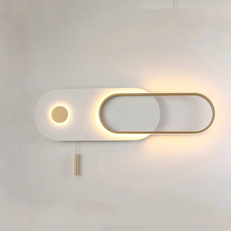 DecorBites™ LED Wall Lamp Nordic Design Modern Living Room Bedroom 17W Black White