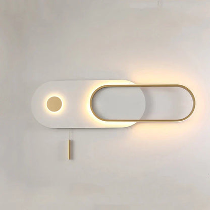 DecorBites™ LED Wall Lamp Nordic Design Modern Living Room Bedroom 17W Black White