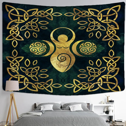 Decobites Viking Tree of Life Tapestry Wall Hanging Bohemian Hippie Home Decor