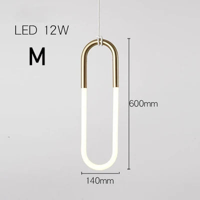 DecorBites™ Gold Pendant Lights Energy Saving for Living Room Hanglamp