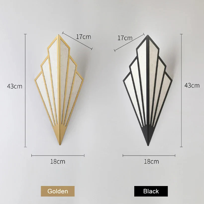 Lámpara de pared de ventilador LED™ Decorbites para iluminación interior - E14 5W