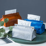 Leather Nordic Tissue Holder