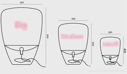 DecorBites™ Glass Balloons Floor Lamp | Industrial Standing Lamp for Bedroom & Living Room