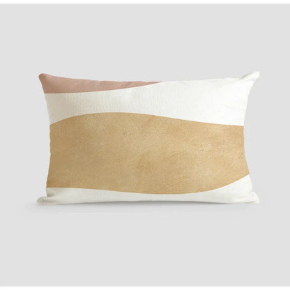 DecorBites™ Japanese Art Handmade Square Cushion Cover 45x45 for Literary Youth Fashion