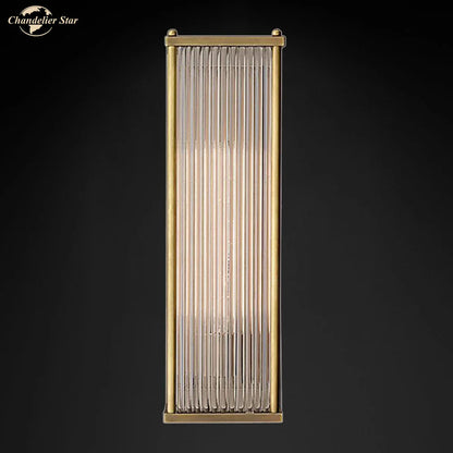 Decorbites™ Kristall-Wandleuchte Retro Vintage Wandlampe Innenraum LED-Beleuchtung