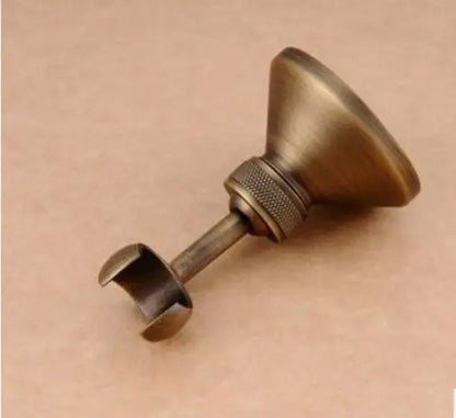 DecorBites™ Brass Hand Held Shower Head Holder Bracket Wall Mount Hook
